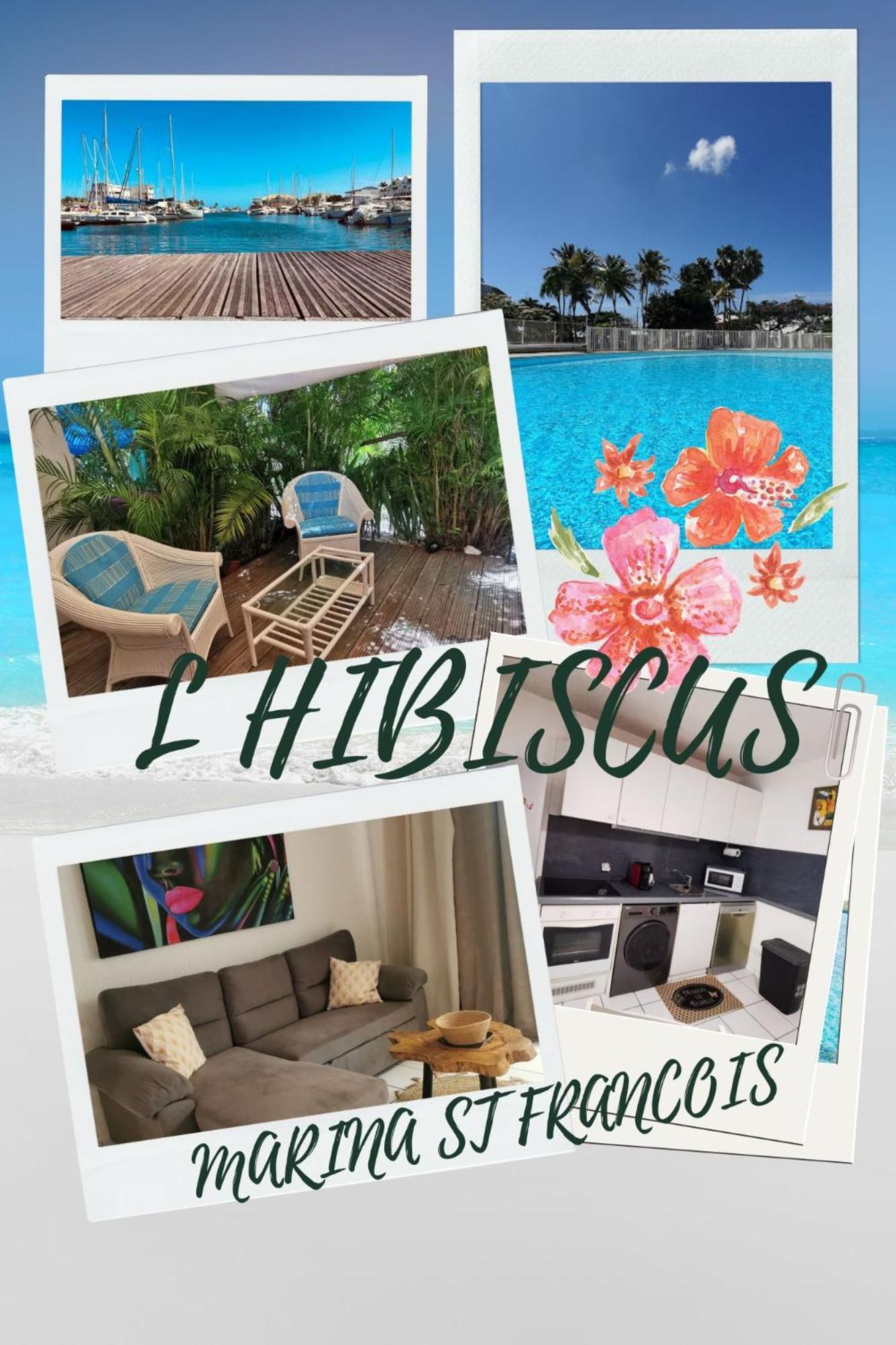 L'Hibiscus Villa Saint-Francois  Kültér fotó
